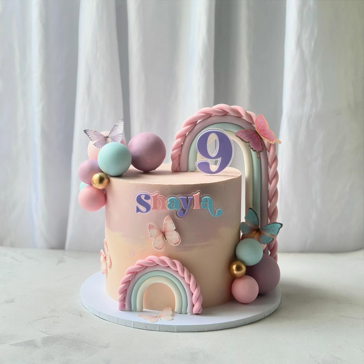 Children's birthday cake design 1